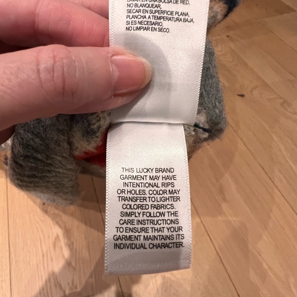 🔥NWOT Lucky Brand Men's Intarsia Nordic Sweater. Size M - Picture 11 of 13